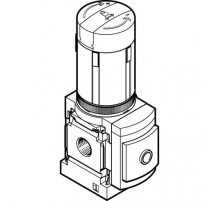 Регулятор давления Festo MS6-LRB-1/2-D7-A4-AS