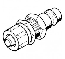 Соединительный фитинг Festo KS4-CK-9-S