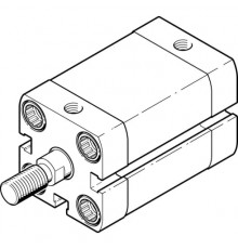 Компактный пневмоцилиндр Festo ADNP-20-10-A-P-A