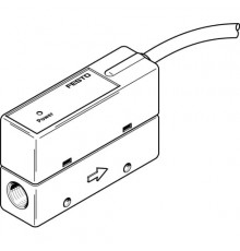 Датчик расхода Festo SFET-F500-L-W18-B-K1