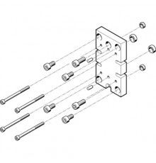 Адаптерная плита для параллельного захвата Festo HAPG-77