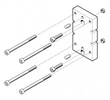 Адаптерная плита для параллельного захвата Festo HAPG-87