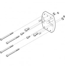 Адаптерная плита для параллельного захвата Festo HAPG-SD2-27