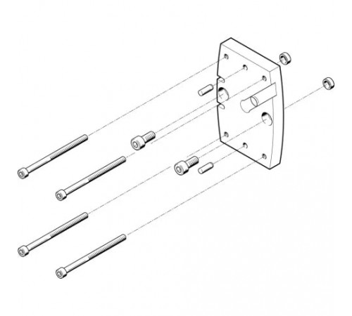 Адаптерная плита для параллельного захвата Festo HAPG-SD2-28