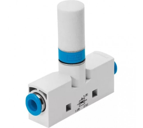 Эжектор базовый вакуумный пневматический Festo VN-05-N-T3-PQ2-VQ2-RO1
