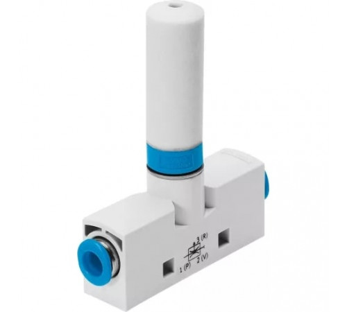 Эжектор базовый вакуумный пневматический Festo VN-07-M-T2-PQ1-VQ1-RO1