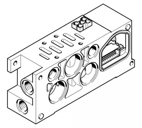 Плита для блочного монтажа Festo VIGM-04-D-3