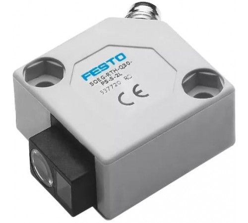 Датчик положения оптический диффузионный Festo SOEG-RTH-Q30-NS-S-2L