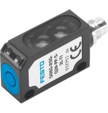 Датчик положения оптический ретро-отражательный Festo SOEG-RSG-Q20-PP-S-2L-TI