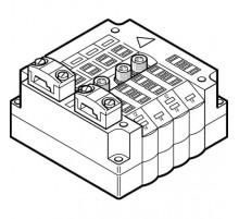 Электрический интерфейс Festo CPV10-GE-ASI-4E3A-Z M8