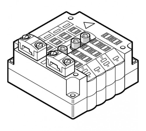 Электрический интерфейс Festo CPV10-GE-ASI-4E3A-Z M8