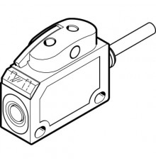 Датчик положения оптический Festo SOEG-L-Q20-NP-K-2L-TI