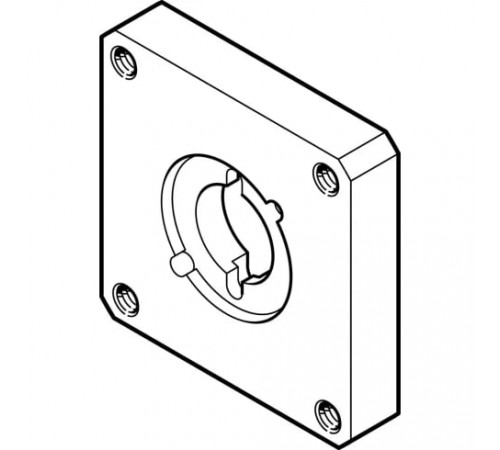 Фланец электродвигателя Festo EAMF-A-28A/B-55A