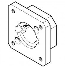 Фланец электродвигателя Festo EAMF-A-28A-42A