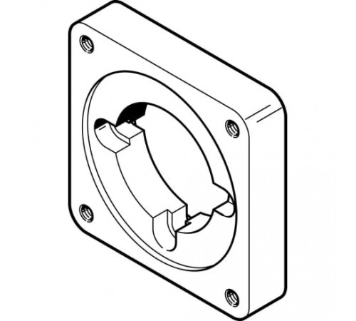 Фланец электродвигателя Festo EAMF-A-64A/B-87A