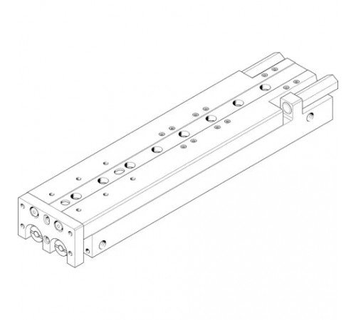 Мини-суппорт Festo SLT-25-200-P-A