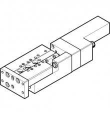 Мини-суппорт Festo SLTE-16-80-LS-G04