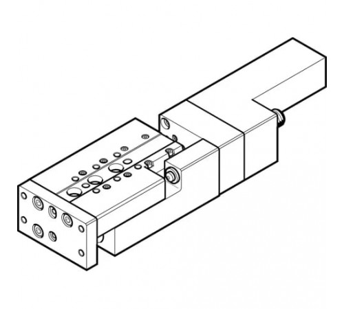 Мини-суппорт Festo SLTE-16-80-LS-G04