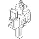 Блок подготовки воздуха, комбинация Festo MSB6-1/2:C3:J120:D14-WP