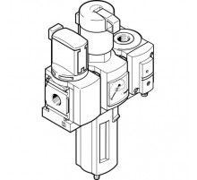 Блок подготовки воздуха, комбинация Festo MSB6-1/2:C3:J120:F12-WP