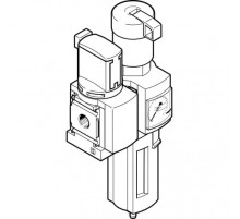 Блок подготовки воздуха, комбинация Festo MSB6-1/2:C3:J120-WP
