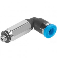 Штуцер цанговый угловой удлиненный Festo QSMLL-M5-4