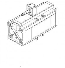 Распределитель с электромагнитным управлением Festo MFH-5/2-D4