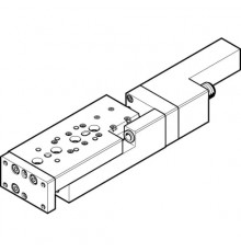 Мини-суппорт Festo SLTE-10-50-LS-G04