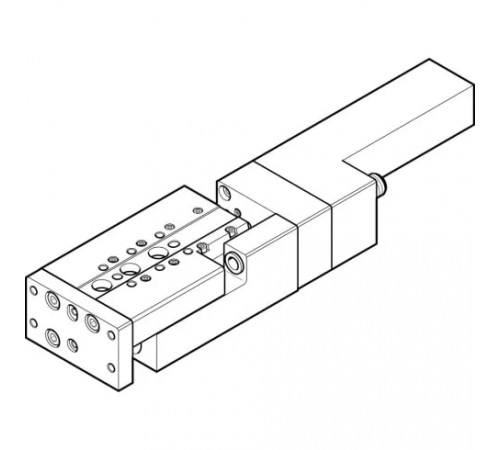 Мини-суппорт Festo SLTE-16-50-LS-G04