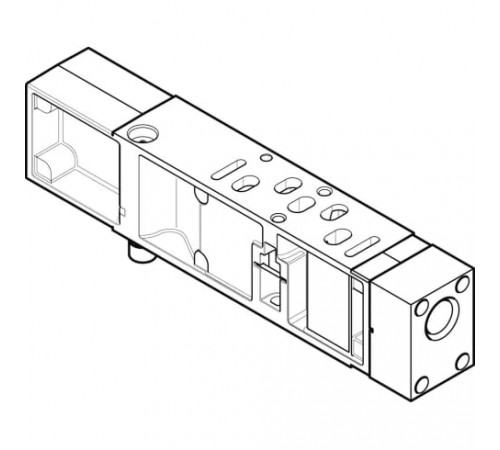 Вертикальная плита питания воздухом Festo VABF-S4-1-P1A14-G14