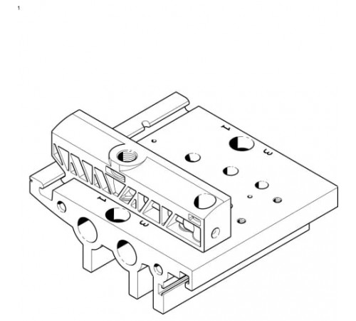 Коллектор Festo VABM-B6-E-N14-2