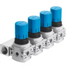 Коллектор регуляторов давления Festo LRB-1/4-DB-7-O-K4-MINI