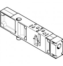 Вертикальная плита питания воздухом Festo VABF-S4-2-P1A14-G18