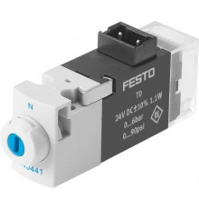 Распределитель с электромагнитным управлением Festo MHA1-M1LH-3/2G-0,6-TC