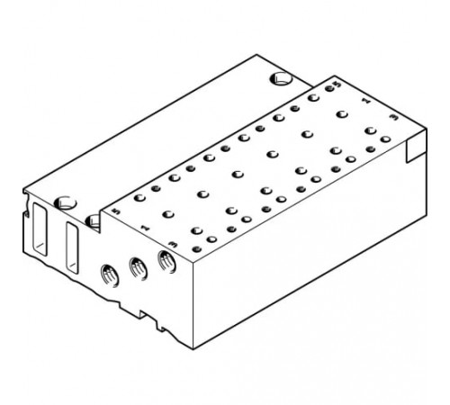 Плита для блочного монтажа Festo MHP2-PR6-5