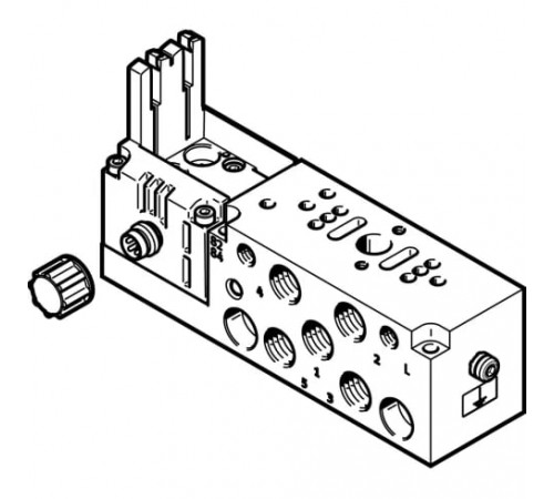 Монтажная плита Festo VMPA2-IC-AP-1