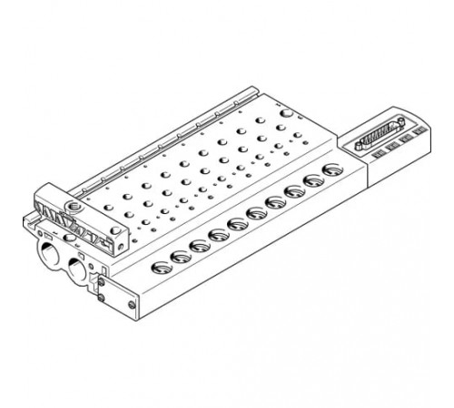Коллектор Festo VABM-B6-E-N12-10-M1