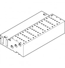 Плита для блочного монтажа Festo MHP2-PR8-5