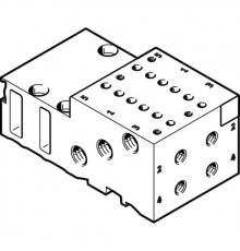 Плита для блочного монтажа Festo MHA2-PR2-5-M5