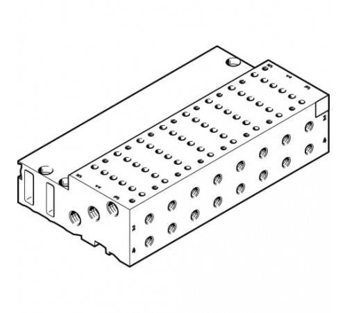 Плита для блочного монтажа Festo MHA2-PR8-5-M5