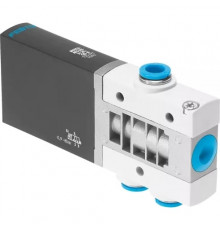 Распределитель с электромагнитным управлением Festo MHE4-MS1H-3/2G-QS-8
