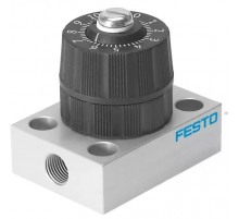 Прецизионный дроссель с обратным клапаном Festo GRP-70-1/8-AL