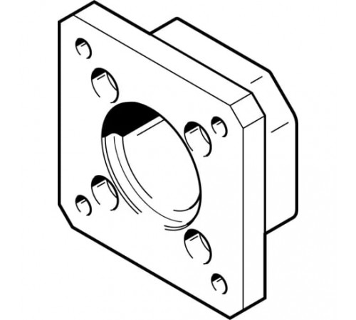 Фланец электродвигателя Festo EAMF-A-28B-42A