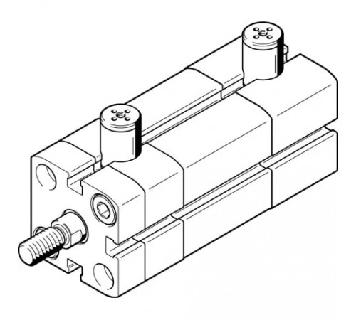 Компактный пневмоцилиндр Festo ADN-20-EL