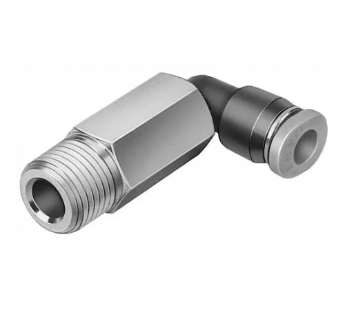 Штуцер цанговый угловой удлиненный Festo QSMLL-1/8-4