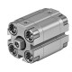Компактный пневмоцилиндр Festo ADVULQ-12-10-P-A