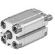 Компактный пневмоцилиндр Festo ADVULQ-12-P-A-S2