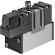 Распределитель с электромагнитным управлением Festo MEBH-5/2-D-3-ZSR-C