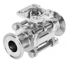 Шаровой кран Festo VZBD-1-S1-16-T-2-F0405-V14V14 Ру16 Ду25 (PN16 DN25)