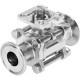 Шаровой кран Festo VZBD-1/2-S1-16-T-2-F0304-V14V14 Ру16 Ду15 (PN16 DN15)